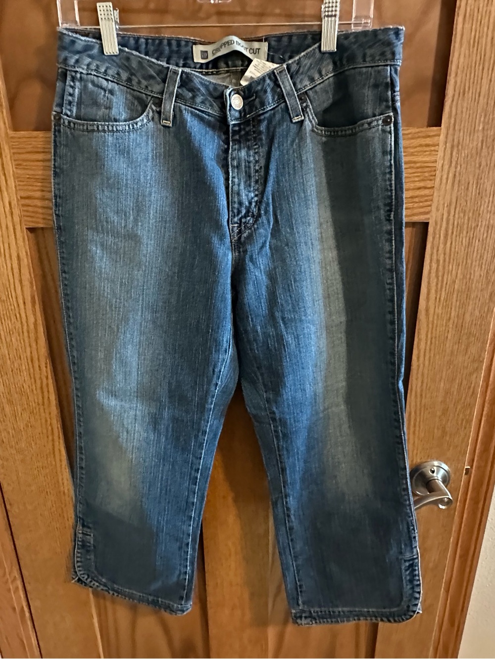 Gap Cropped  Boot Cut Jeans